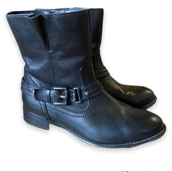 Blondo Black Leather Aquaprotect Ankle Boots - Picture 3 of 8